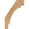 Ekena Millwork 5 1/2"W x 16"D x 24"H Merced Smooth Knee Brace, Western Red Cedar BRC06X16X24MRC00SWR - alternate 2